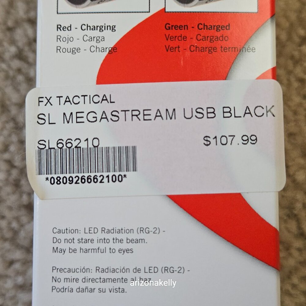 NIB Streamlight MegaStream USB Tactical Flashlight **1800 LUMENS** LEO Police - Picture 8 of 8